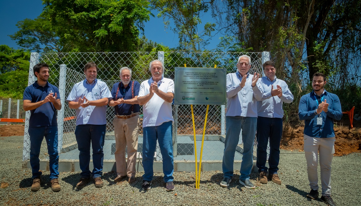 PALMEIRAS SANEAMENTO ENTREGA OBRAS ESTRATÉGICAS QUE FORTALECEM A SEGURANÇA HÍDRICA DE SANTA CRUZ DAS PALMEIRAS