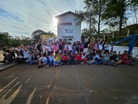 EDUCAÇÃO AMBIENTAL EM AÇÃO: ESCOLA MARIA APARECIDA UNGARETTI ENCERRA CICLO DE VISITAS DO MÊS DE MAIO À PALMEIRAS SANEAMENTO
