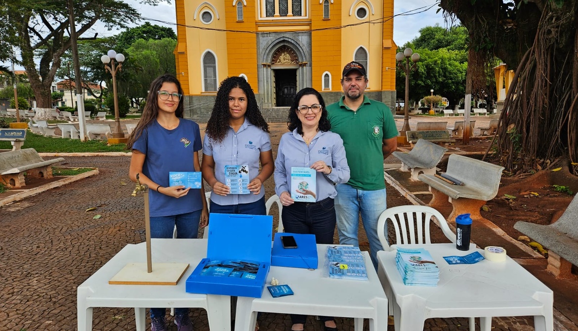 CONSCIENTIZAÇÃO E SUSTENTABILIDADE MARCAM AÇÃO DO DIA DA ÁGUA